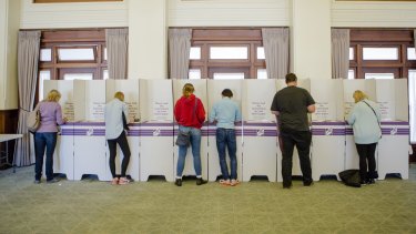 Two voters appear to have voted early and voted often after they were marked off the electoral roll 11 times. 