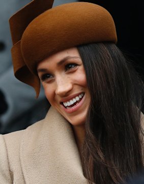 Meghan Markle at Sandringham.