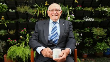 Meet the man who in 1986 almost shut down the VFL - former Corporate Affairs Commissioner and judge, Gordon Lewis 