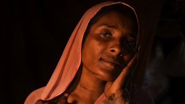 A Rohingya victim of the violence in North Rakhine​ state.