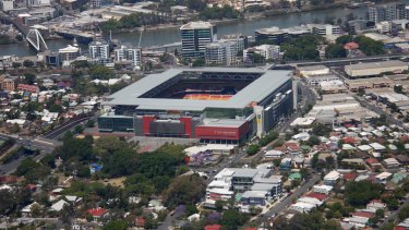 Lang Park/Suncorp Stadium/Brisbane Stadium (Lang Park) has been a landmark in Brisbane's inner west.
