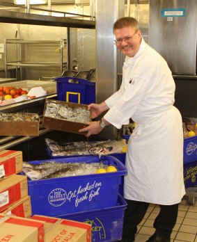 Uwe Stiefel, P&O Cruises Australia's corporate executive chef.