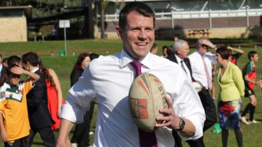 NSW Premier Mike Baird will be donning more than a maroon tie when he returns to parliament.