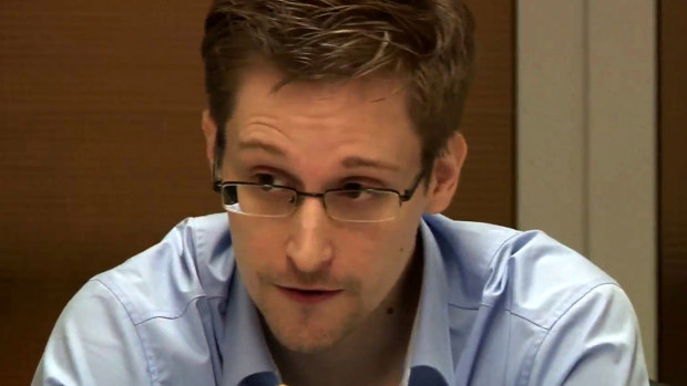  NSA whistleblower Edward Snowden. 