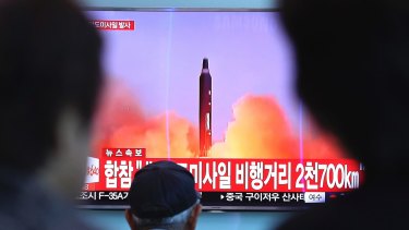 Earlier this month the UN imposed a fresh round of sanctions on the North after July's test of a long-range ballistic missile capable of carrying a nuclear warhead.