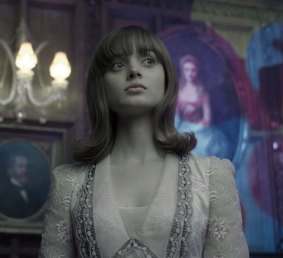 Bella Heathcote as Josette du Pres in Tim Burton's 2012 film <i>Dark Shadows</i>.