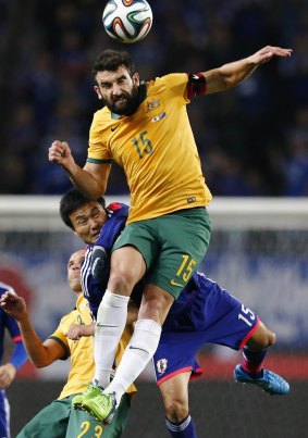 Mile Jedinak is still coming to terms with the new time zone in which he has landed.
