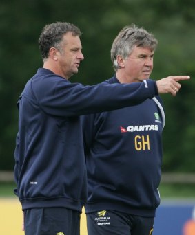 Learning curve: Graham Arnold served as an assistant under Guus Hiddink at the 2006 World Cup.