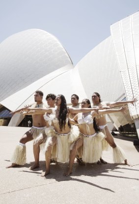 Fijian dance ensemble RAKO performed at the Sydney Opera House. at last year's Corroboree Sydney.