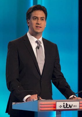 Leader of Britain's opposition Labour Party: Ed Miliband.