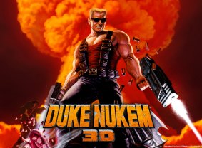 Clint Eastwood on steroids: When Duke Nukem went 3D he also became one of the first game characters with a voice.