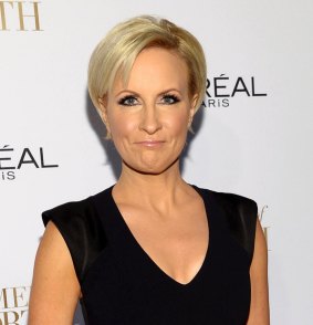 Mika Brzezinski arrives at the Ninth Annual Women of Worth Awards in New York.