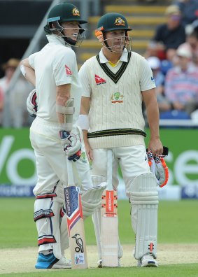 Yin and yang: Australia openers Chris Rogers (left) and David Warner have put together a strong record.