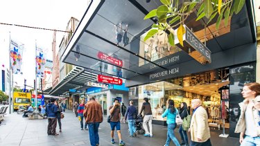 nike bourke street mall
