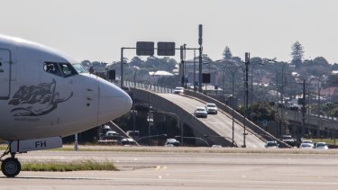 Separate motorway links are planned from Sydney Airport's domestic and international terminals to the WestConnex tollroad.