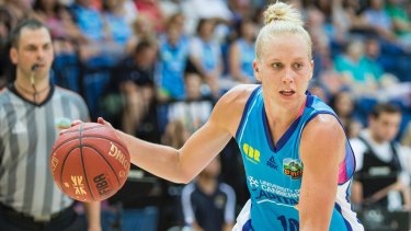 Abby Bishop was named the WNBL's best player on Wednesday.
