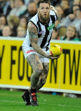 Has Dane Swan been hanging out with a texta-wielding Mr Squiggle?