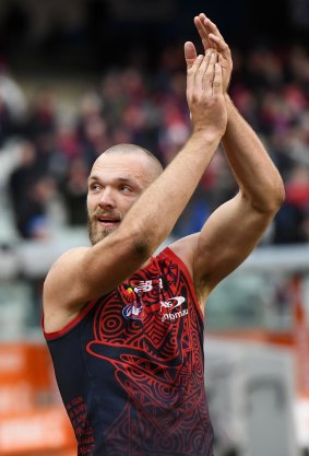 Star ruckman Max Gawn.