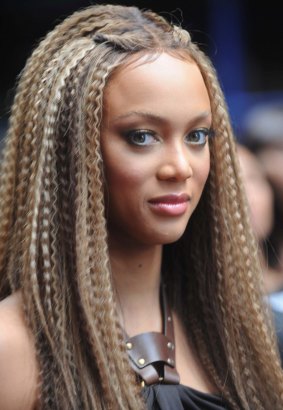 Tyra Banks is known for taking crimping to extreme heights.