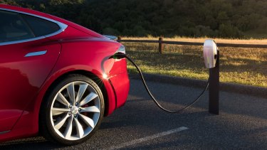 Electric cars currently make up less than 2 per cent of cars in France.