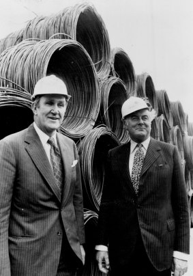 Malcolm Fraser, left, and Gough Whitlam were confident men who saw government as a tool for making major social, political and economic changes.