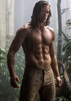 Alexander Skarsgard in The Legend of Tarzan. The actor believes people can relate to Tarzan's story "because we are all human beings and animals at the same time". 