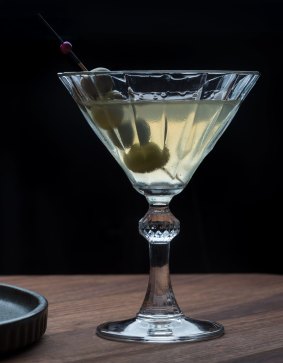 A martini at Galah.