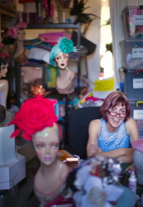 Kim Fletcher says becoming a milliner was accidental.