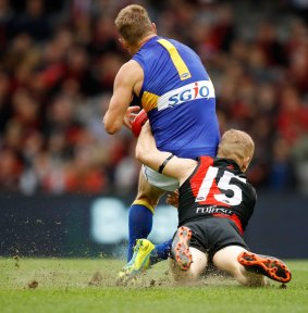 Essendon's speedy forwards caused problems for West Coast.