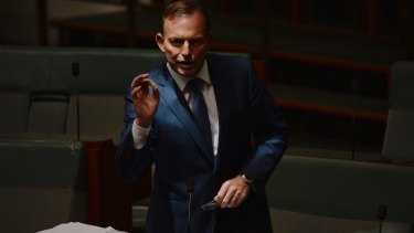 Tony Abbott says the First Fleet brought Australia into the modern world.