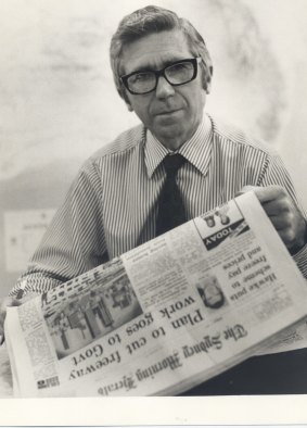 Alan Dobbyn as news editor.