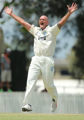 Doug Bollinger produced some vintage fast bowling for NSW.