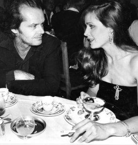 Lyndall Hobbs with Jack Nicholson