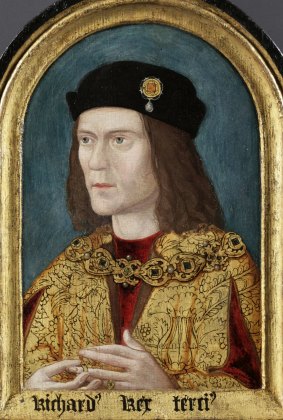 The portrait of Richard III that hangs at London's Society of Antiquities, now believed to be the most accurate depiction extant.