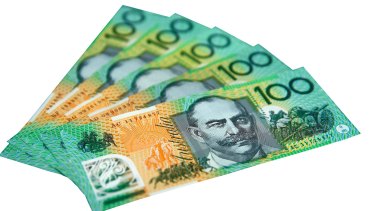 Rarely sighted by most: Australian $100 banknotes.