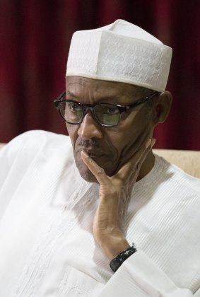 Nigeria's new President, Muhammadu Buhari, at home in Abuja on Tuesday.