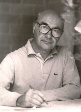 Architect of Parliament House Romaldo Giurgola in Canberra 1982.