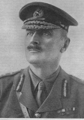Britain's commander-in-chief, General Sir Edmund Allenby