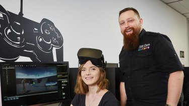 Design Game And Animation Students In Career Box Seats