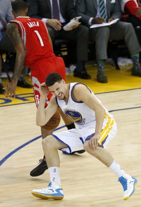 Golden State Warriors guard Klay Thompson is confident of playing after sustaining a concussion from a knee to the head.