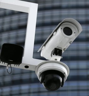 Surveillance camera.