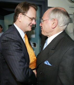 The infamous meeting between Latham and Howard during the 2004 election which many believe cost Labor the election.