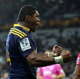 Highlanders winger Waisake Naholo will play against the Brumbies on Friday night.