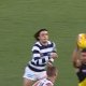 Geelong’s Tom Stewart has been sent to the tribunal after crunching Dion Prestia at the MCG on Saturday.