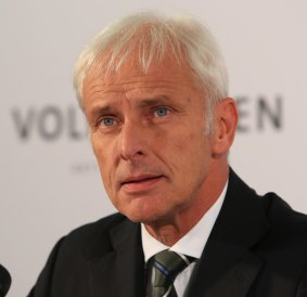 Matthias Mueller, Volkswagen's new CEO: "What we need is courage to act consequently, the will to change."