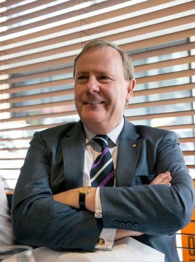 Former Treasurer Peter Costello mastered the facial expression.