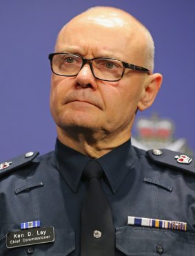 "Whispering Ken": Victoria Police Chief Commissioner Ken Lay is resigning citing his wife's "serious illness".
