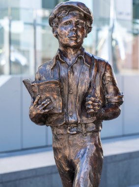 The James Martin Sculpture in Parramatta. 