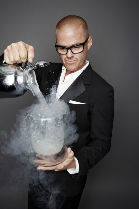 Master at work: Heston Blumenthal.