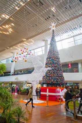 A Christmas display in La Defense.